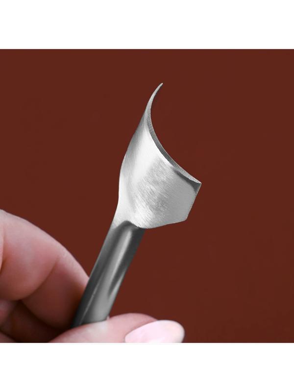 Отсекатель для кожи, образный, дугообразный, набор 7 шт., 10 - 40 мм