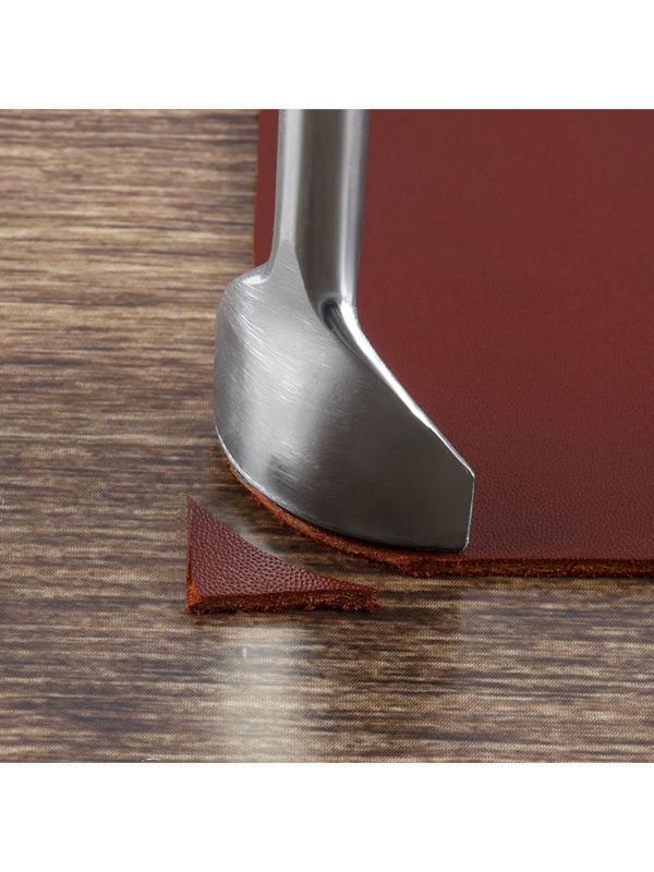 Отсекатель для кожи, образный, дугообразный, набор 7 шт., 10 - 40 мм