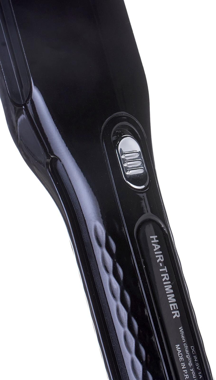 Машинка для стрижки и полировки волос LTRI-19, 3 Вт, от аккумулятора, чёрная