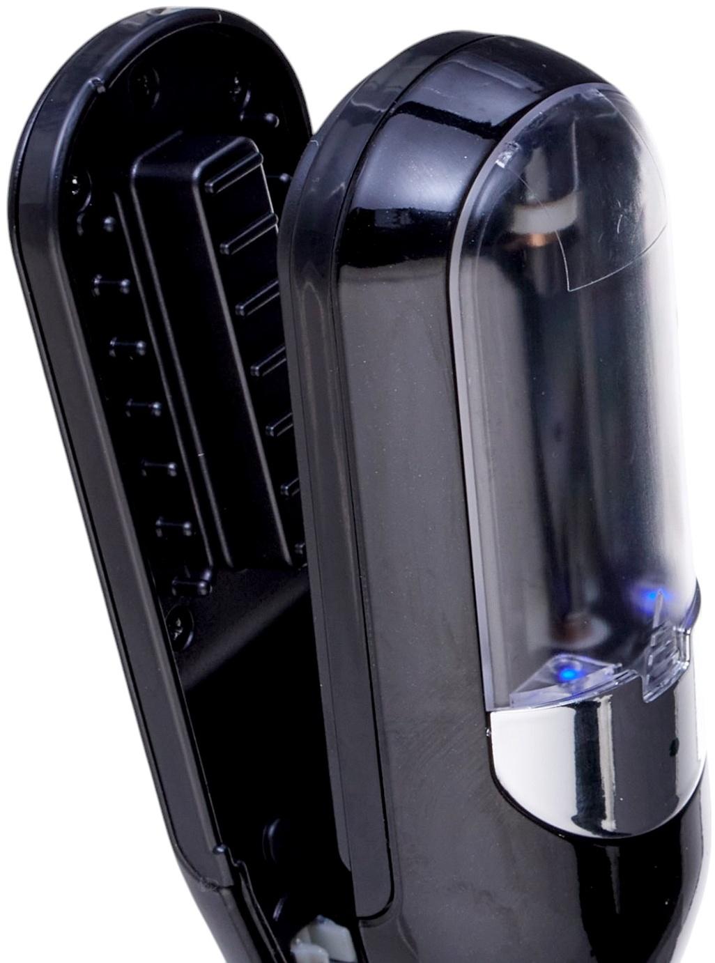 Машинка для стрижки и полировки волос LTRI-19, 3 Вт, от аккумулятора, чёрная