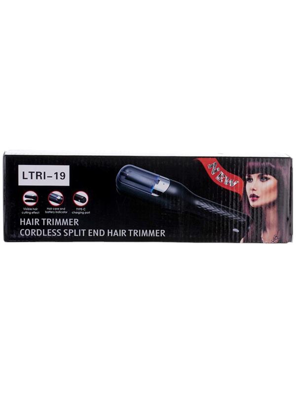 Машинка для стрижки и полировки волос LTRI-19, 3 Вт, от аккумулятора, чёрная