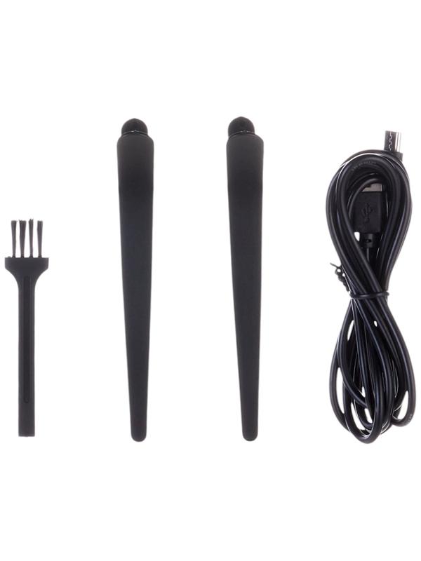 Машинка для стрижки и полировки волос LTRI-19, 3 Вт, от аккумулятора, чёрная