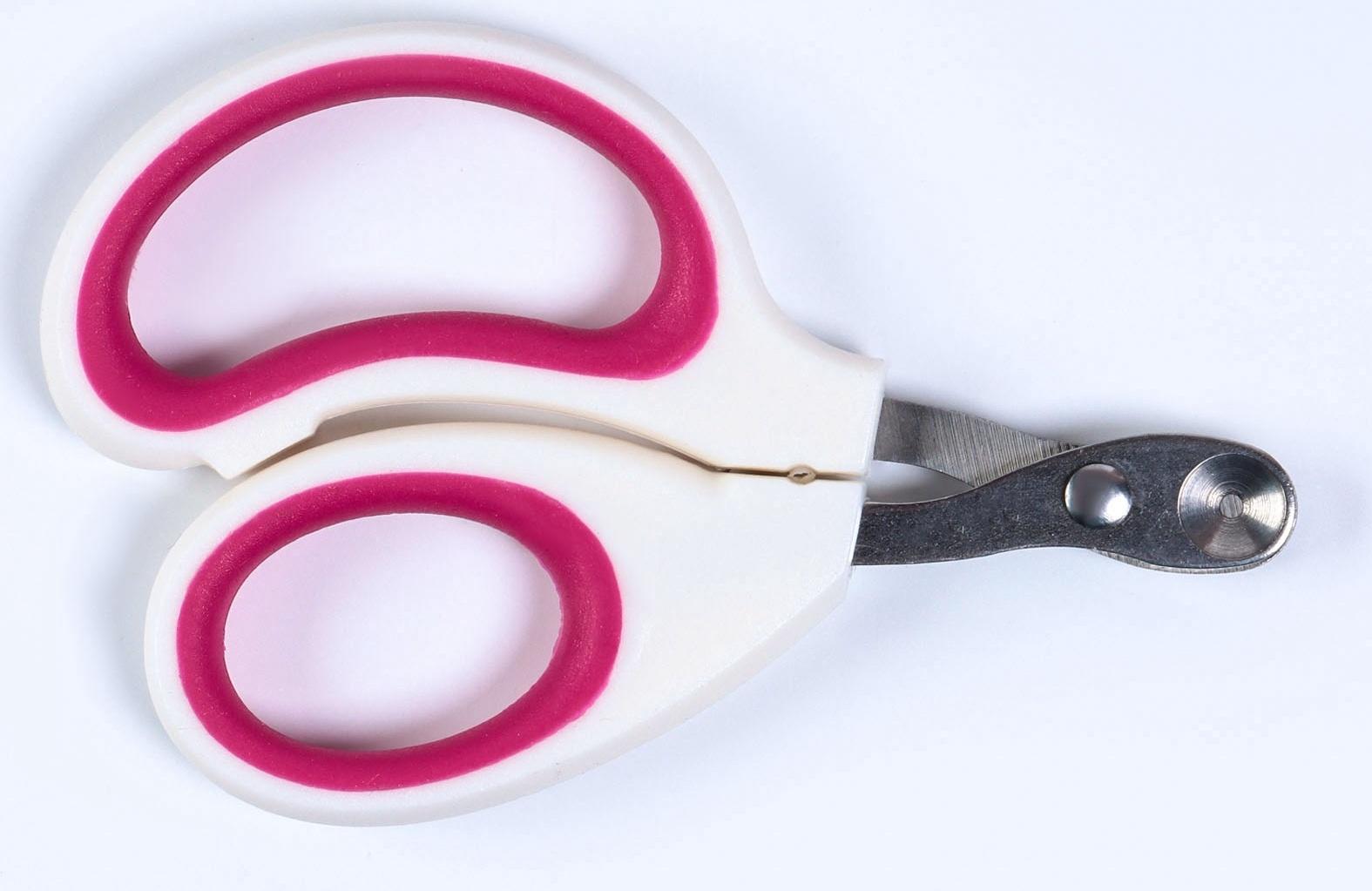 Ножницы - когтерезы c отверстием для когтей, микс