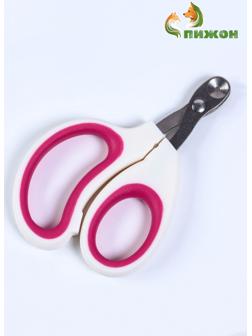 Ножницы - когтерезы c отверстием для когтей, микс