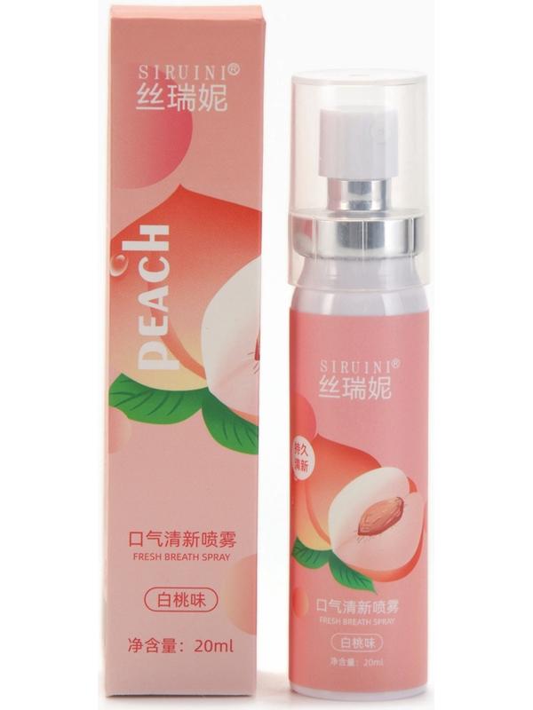 Освежитель дыхания со вкусом персика, 20 мл