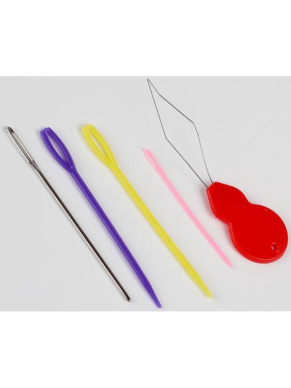 Вышивка крестиком для детей на деревянной канве «Сказочные узоры», набор для творчества