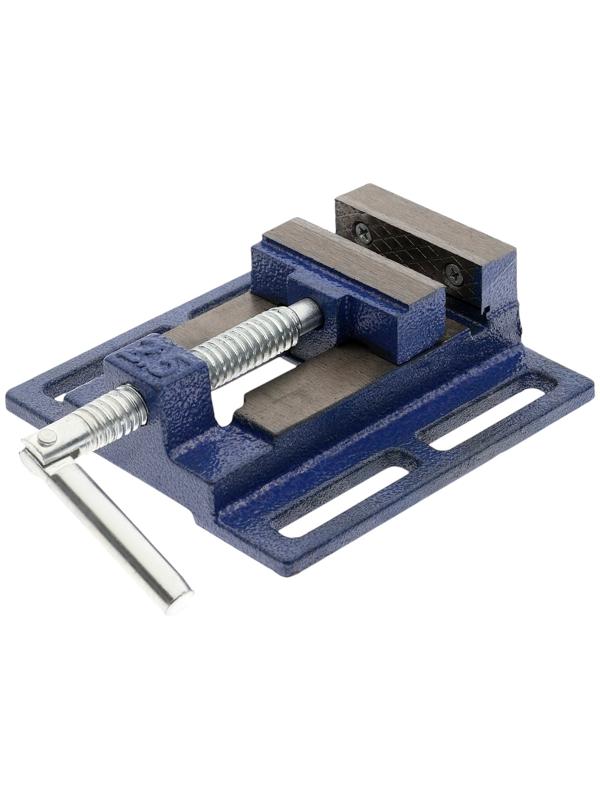 Тиски станочные ТУНДРА, чугунные, ширина губок 65 мм