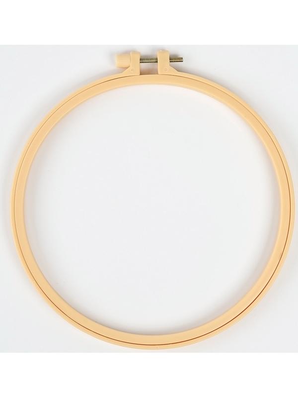 Вышивка гладью на пяльцах «Полевые цветы», 20×20 см