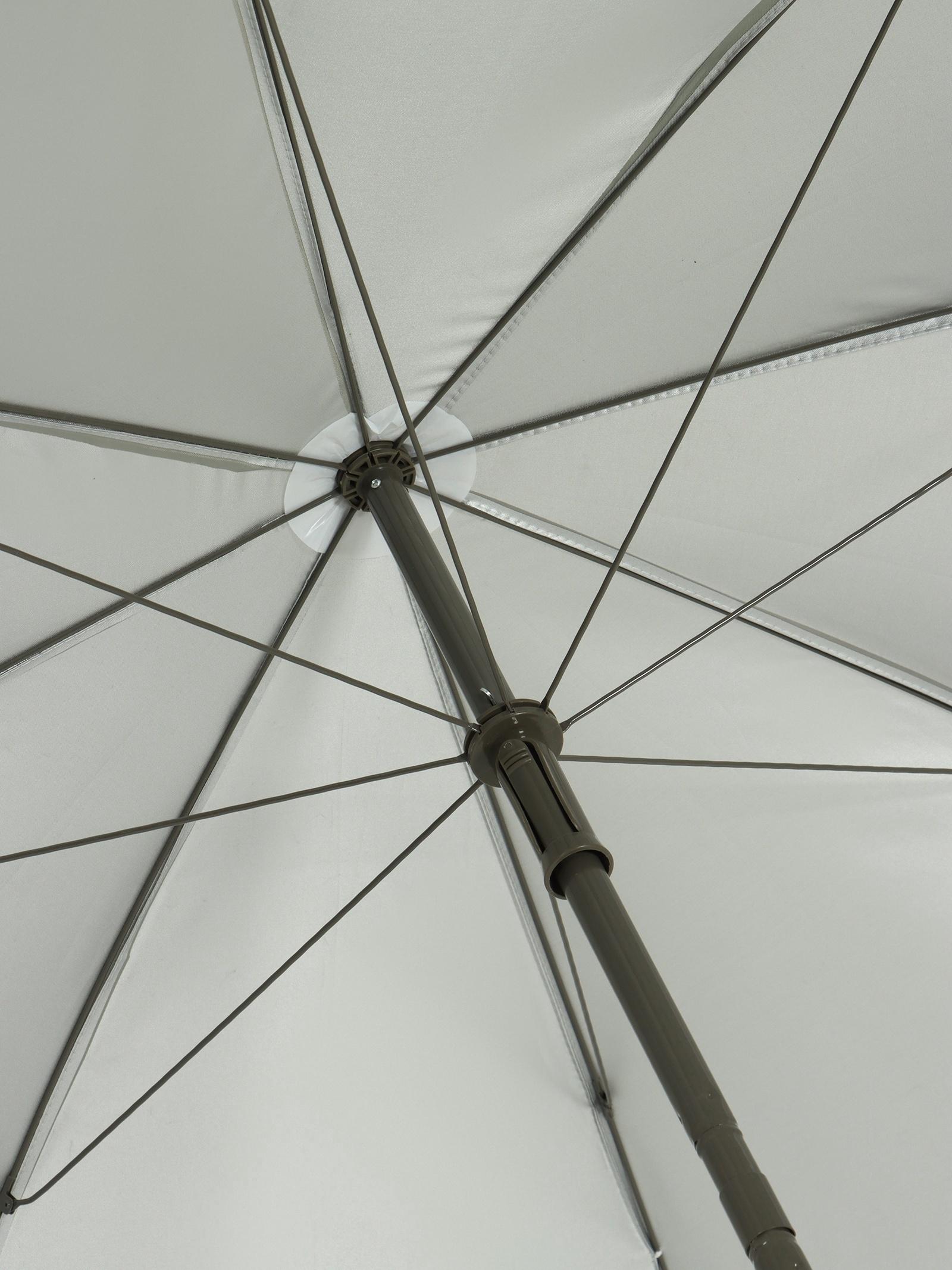 Зонт пляжный Maclay, с механизмом наклона, d=210 см, h=200 см