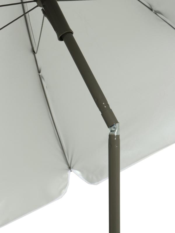 Зонт пляжный Maclay, с механизмом наклона, d=210 см, h=200 см