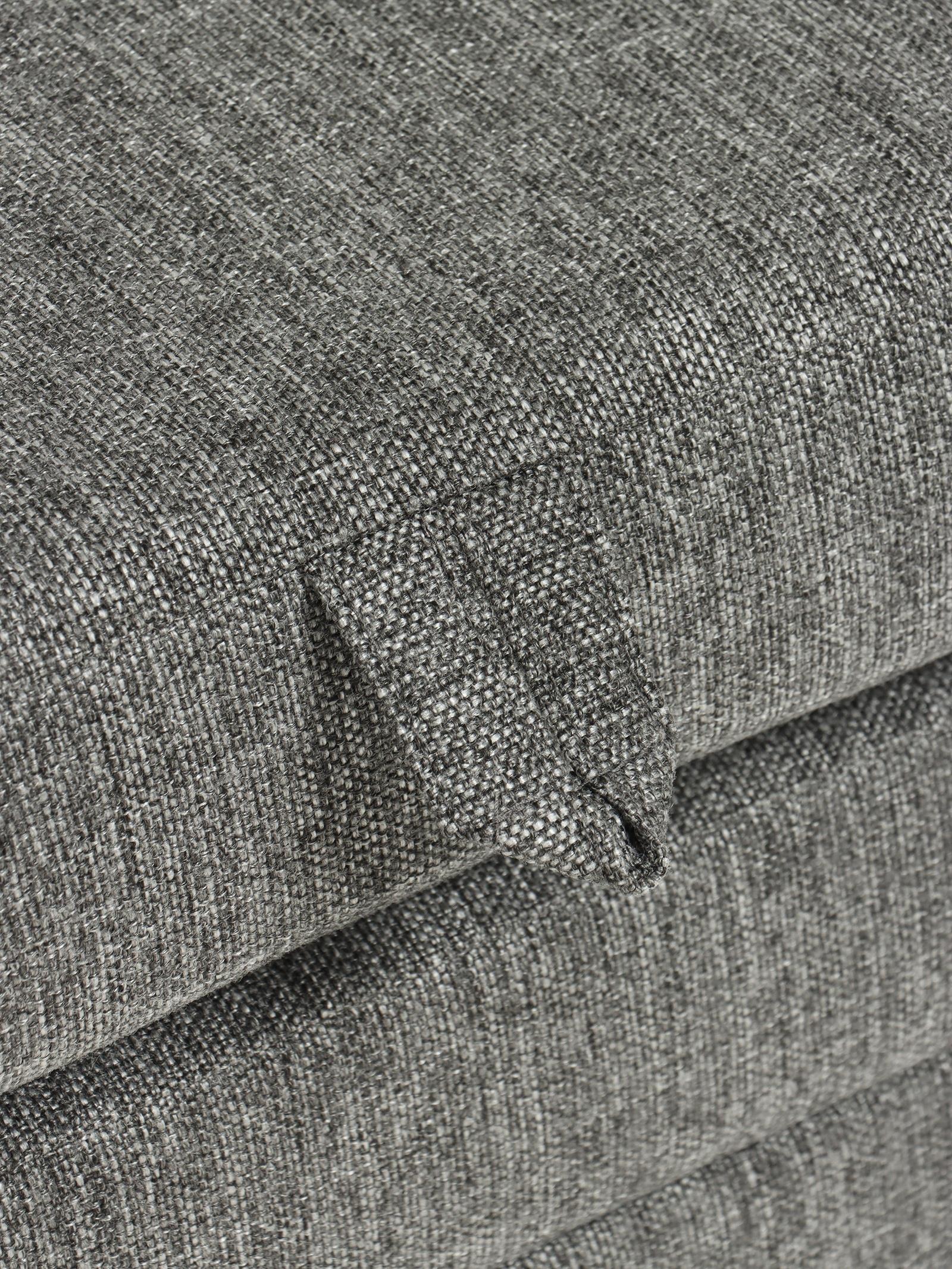 Диван - матрас бескаркасный «Линн», рогожка меланж, цвет серый