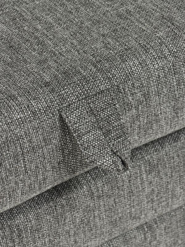 Диван - матрас бескаркасный «Линн», рогожка меланж, цвет серый