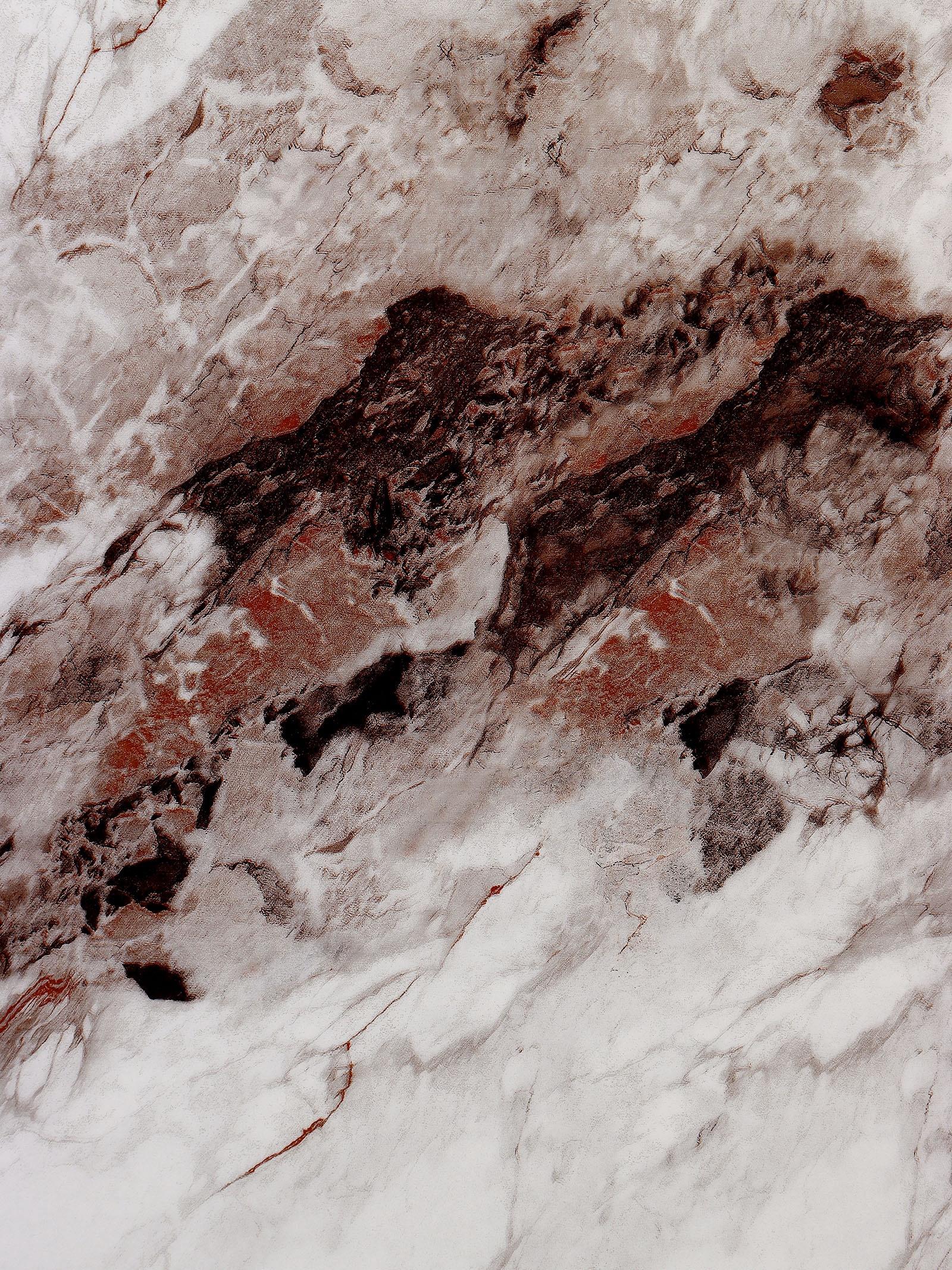 Панель ПВХ самоклеящаяся, 300×600 мм, цвет мрамор нова тонье гранд, 6 шт.