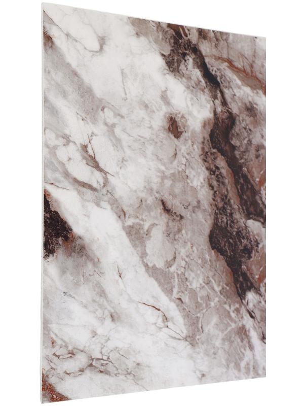 Панель ПВХ самоклеящаяся, 300×600 мм, цвет мрамор нова тонье гранд, 6 шт.