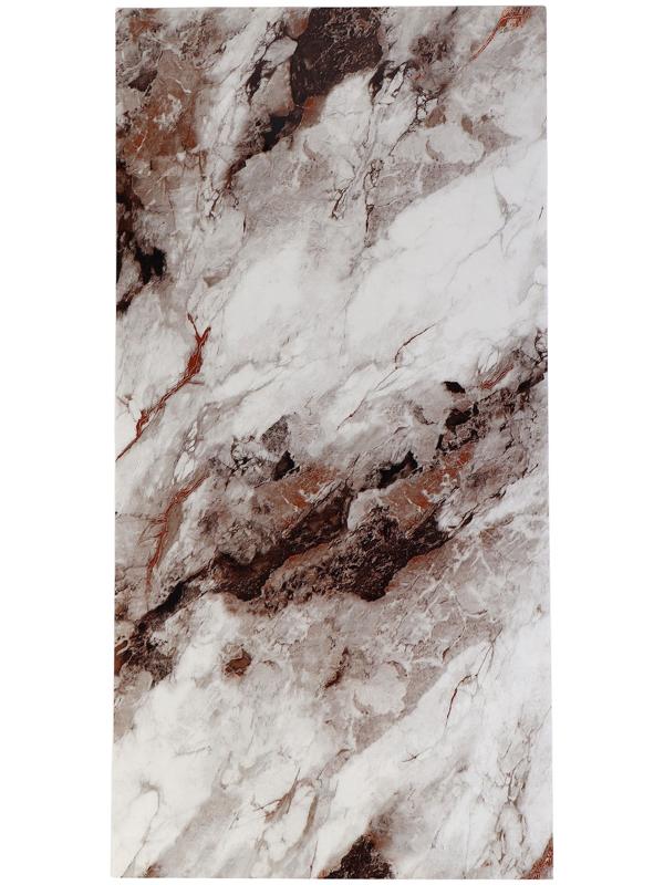 Панель ПВХ самоклеящаяся, 300×600 мм, цвет мрамор нова тонье гранд, 6 шт.