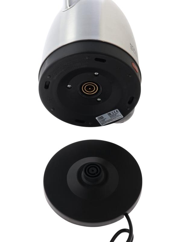 Чайник электрический Homestar HS-1010A, металлический, 1.8 л, 1500 Вт