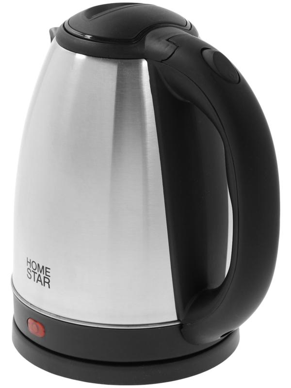 Чайник электрический Homestar HS-1010A, металлический, 1.8 л, 1500 Вт