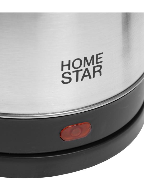 Чайник электрический Homestar HS-1010A, металлический, 1.8 л, 1500 Вт