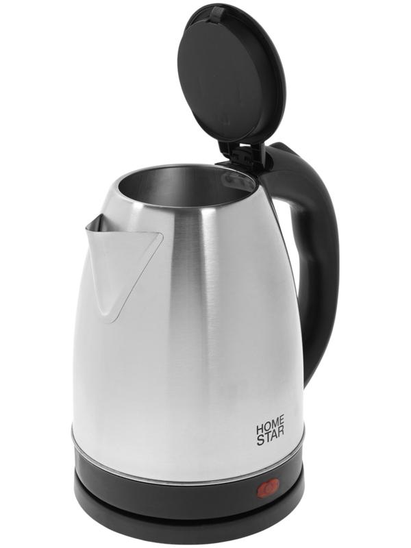Чайник электрический Homestar HS-1010A, металлический, 1.8 л, 1500 Вт