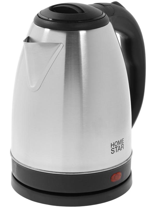 Чайник электрический Homestar HS-1010A, металлический, 1.8 л, 1500 Вт