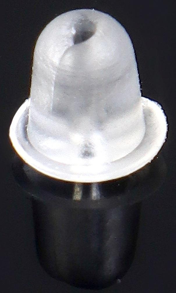 Заглушки для сережек, швенз, пусет силиконовые для швенз и пусет, набор 30 шт. 4×5 мм