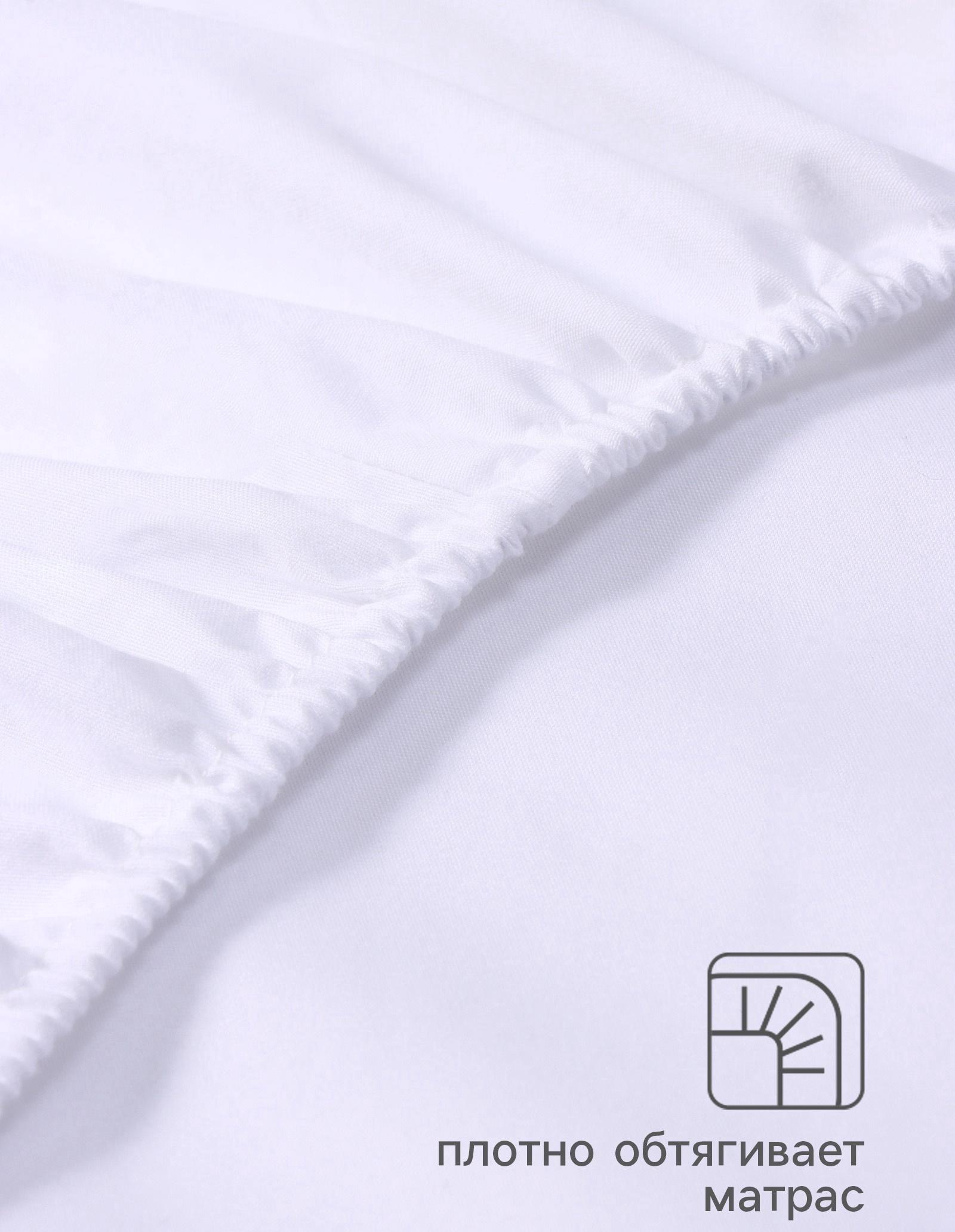 Наматрасник на резинке водонепроницаемый «Этель», размер 160×200+30 см