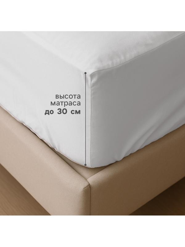 Наматрасник на резинке водонепроницаемый «Этель», размер 160×200+30 см