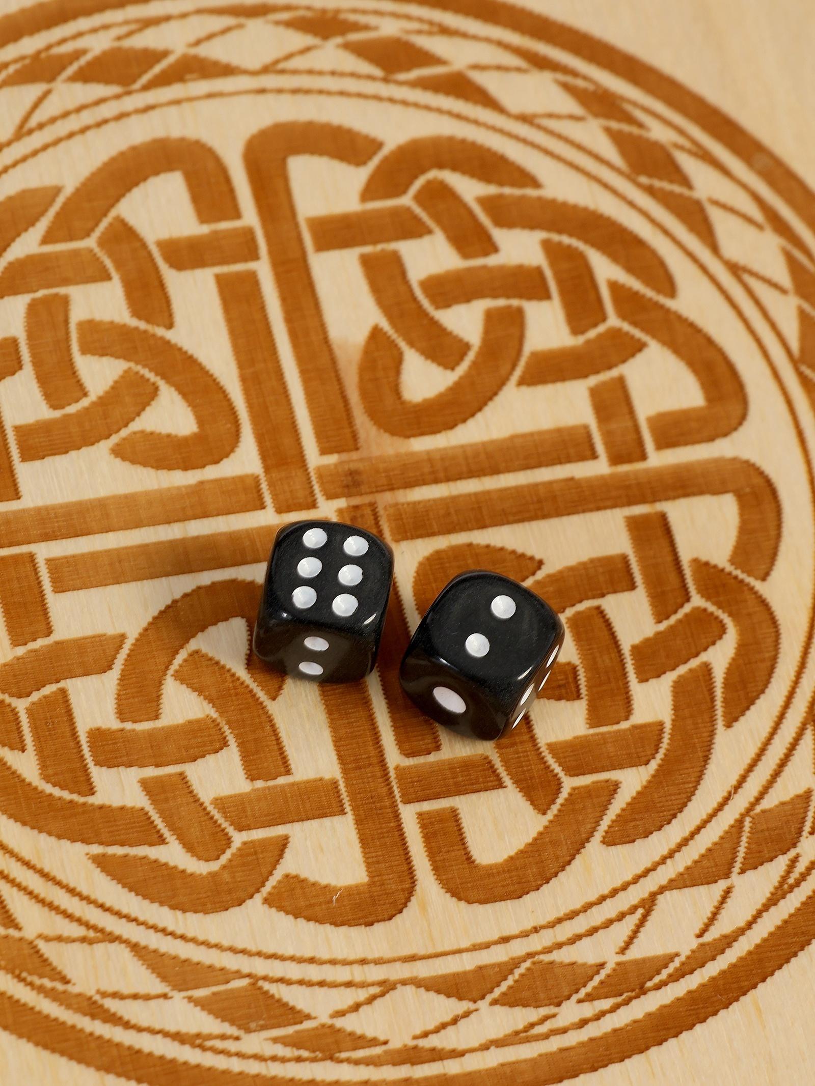 Нарды деревянные «Медведь», резные, 45×48 см