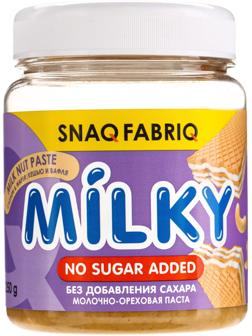 Паста молочно-ореховая SNAQ FABRIQ, с вафлей, 250 г