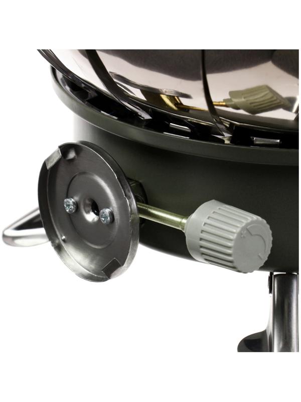 УЦЕНКА Плита газовая портативная maclay, для кемпинга, с ветрозащитой, 17×13 см, большая, круглая