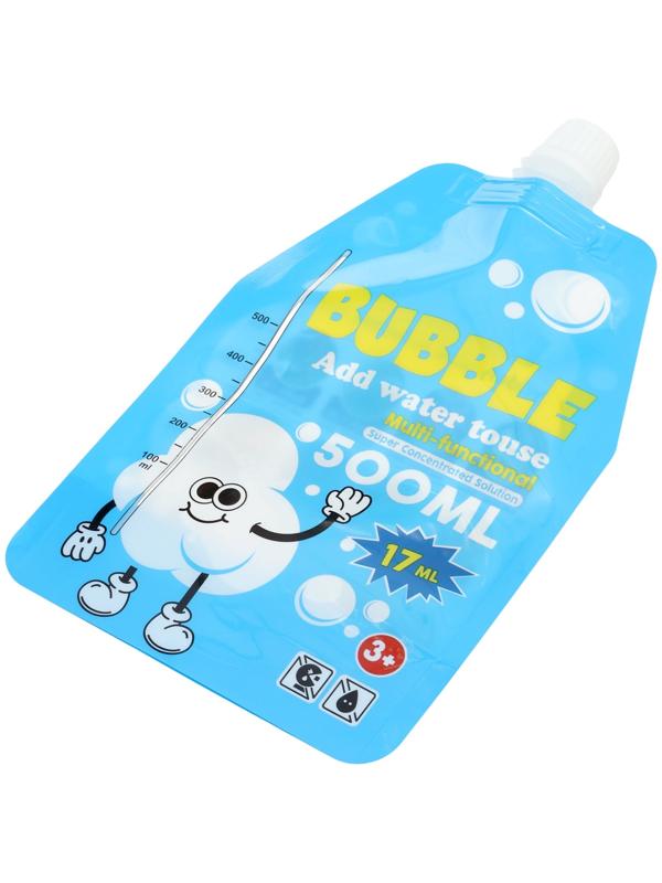 Мыльный раствор для пузырей 17 мл., концентрат разводится водой до 500 мл.