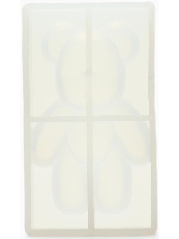 Набор для создания брелока из эпоксидной смолы «Мишка» с поталью