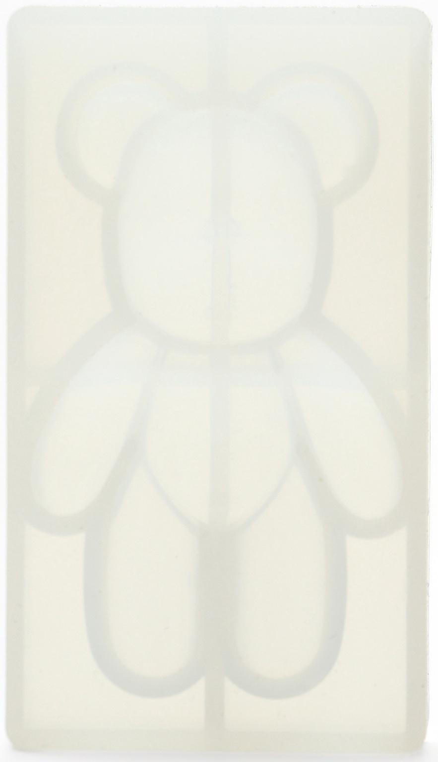 Набор для создания брелока из эпоксидной смолы «Мишка» с блёстками