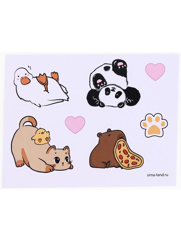 Набор для создания брелока из эпоксидной смолы «Мишка» с блёстками