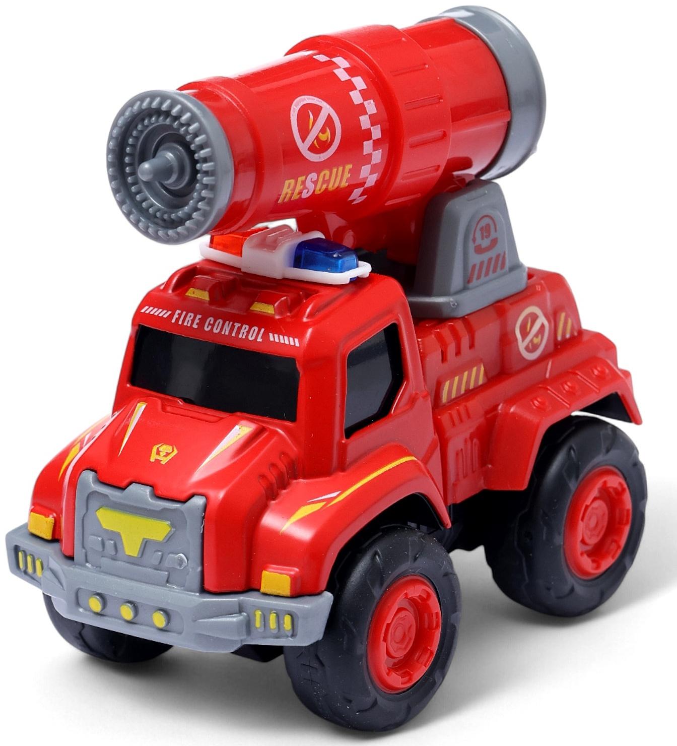 Робот-трансформер «Огнеборец» 5в1, собирается из 5 машинок, подвижные детали