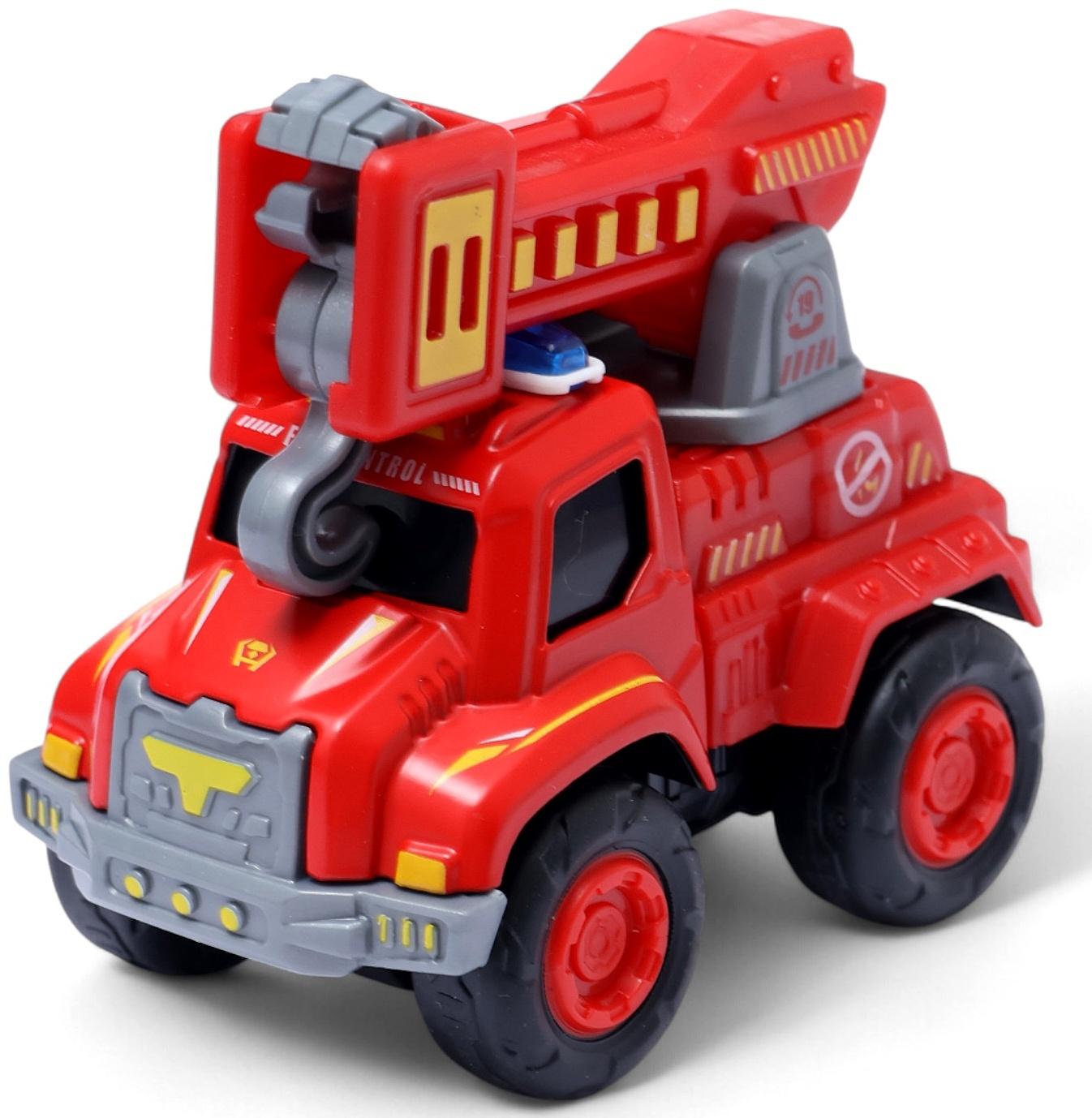 Робот-трансформер «Огнеборец» 5в1, собирается из 5 машинок, подвижные детали