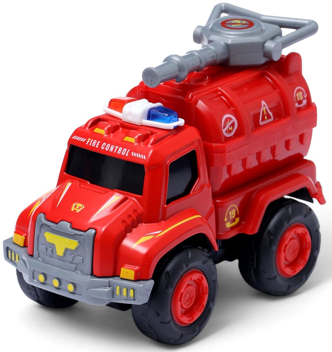 Робот-трансформер «Огнеборец» 5в1, собирается из 5 машинок, подвижные детали