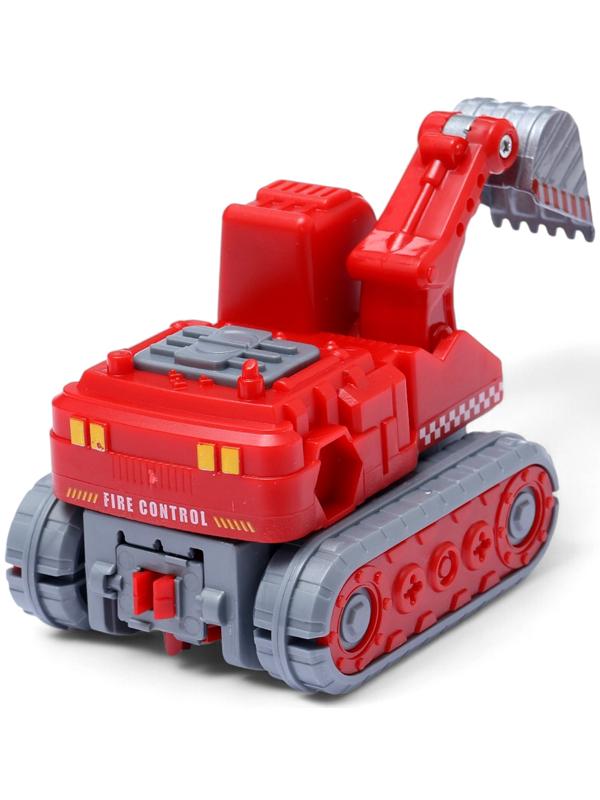 Робот-трансформер «Огнеборец» 5в1, собирается из 5 машинок, подвижные детали