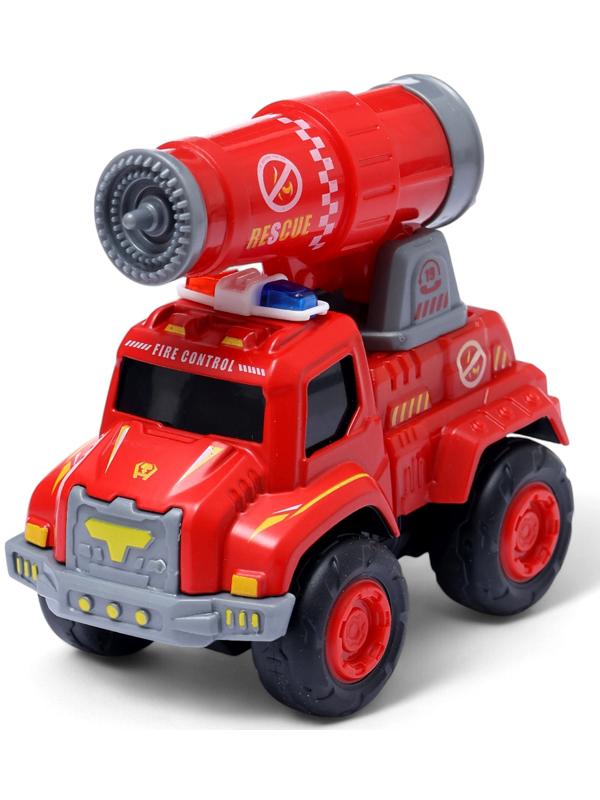 Робот-трансформер «Огнеборец» 5в1, собирается из 5 машинок, подвижные детали