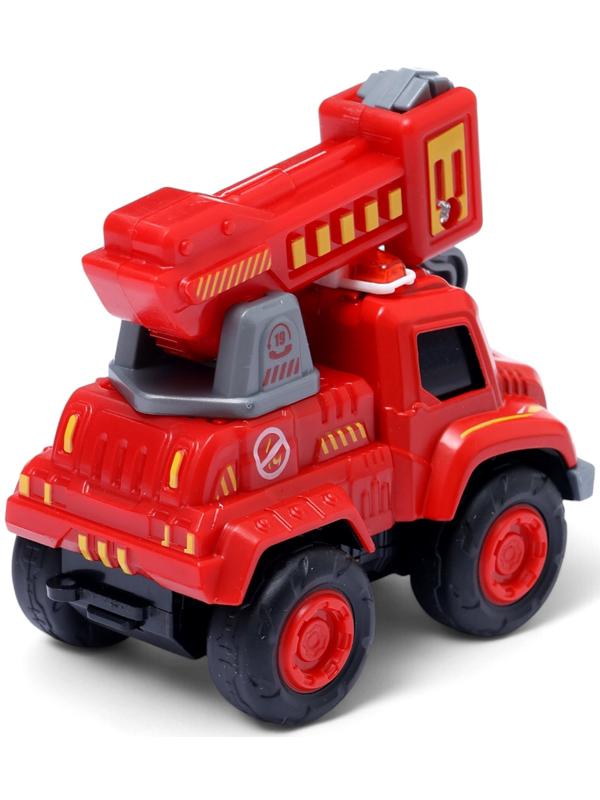 Робот-трансформер «Огнеборец» 5в1, собирается из 5 машинок, подвижные детали