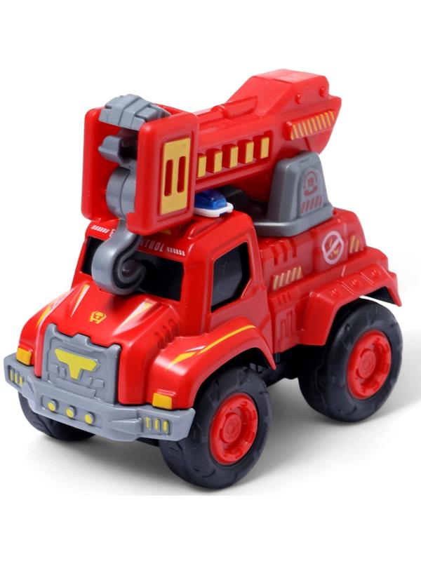 Робот-трансформер «Огнеборец» 5в1, собирается из 5 машинок, подвижные детали