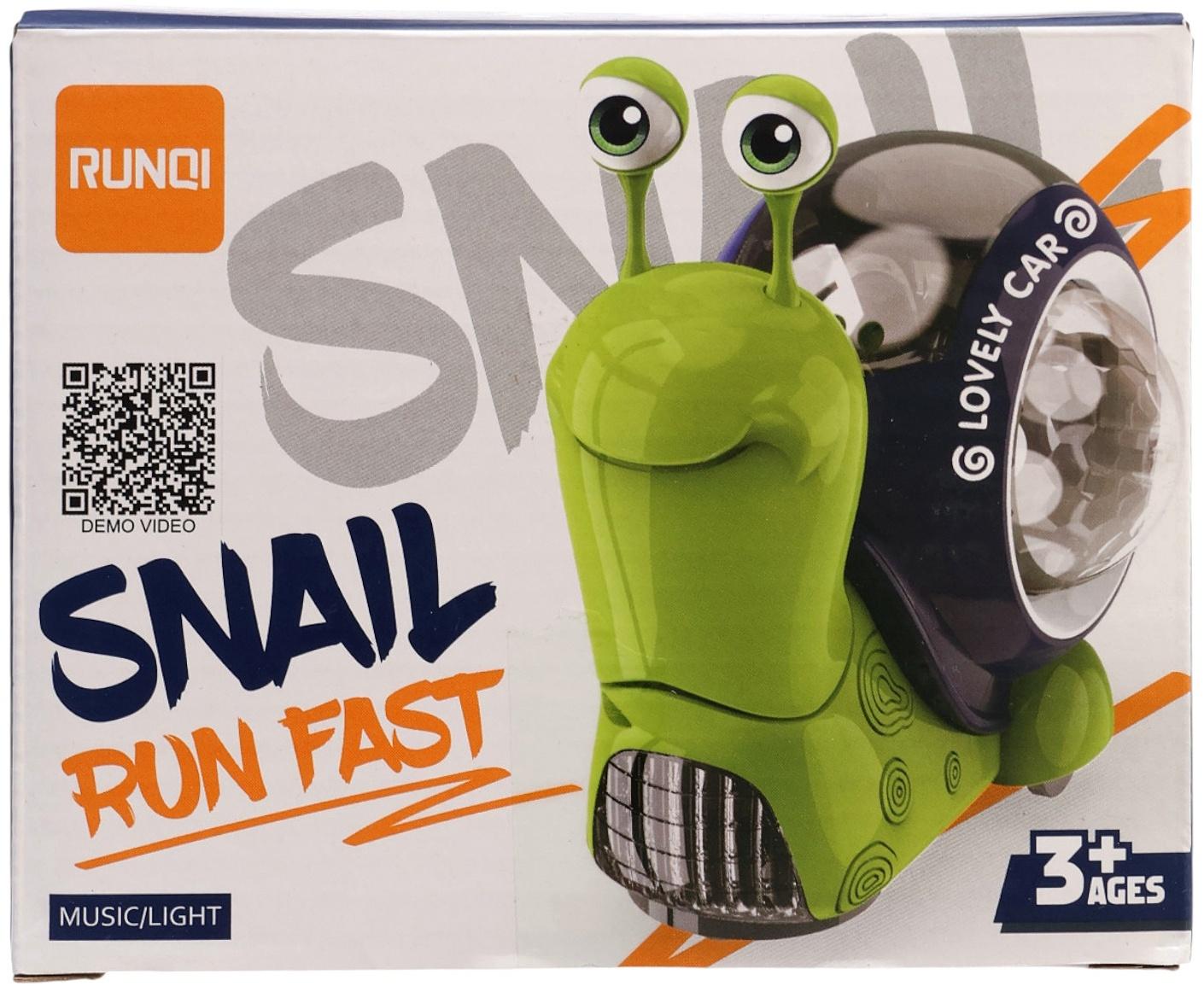 Музыкальная игрушка «Улитка» свет, звук, МИКС