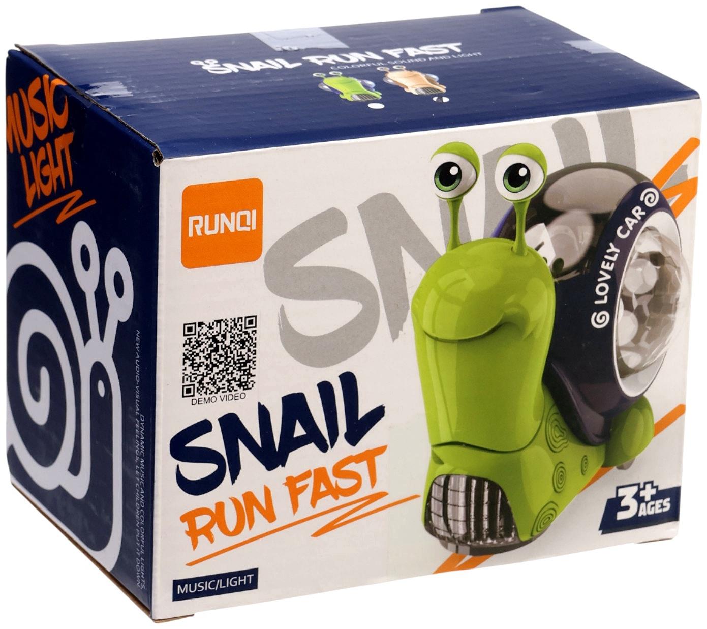 Музыкальная игрушка «Улитка» свет, звук, МИКС