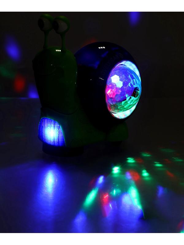 Музыкальная игрушка «Улитка» свет, звук, МИКС