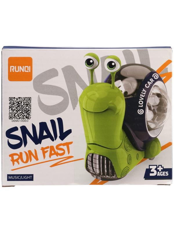 Музыкальная игрушка «Улитка» свет, звук, МИКС