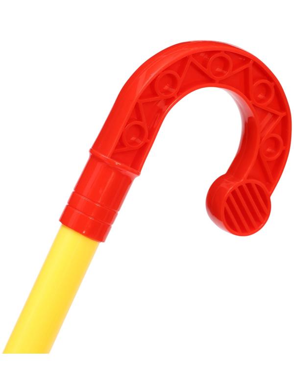 Каталка детская на палочке «Паровозик», с шестерёнками и ручкой