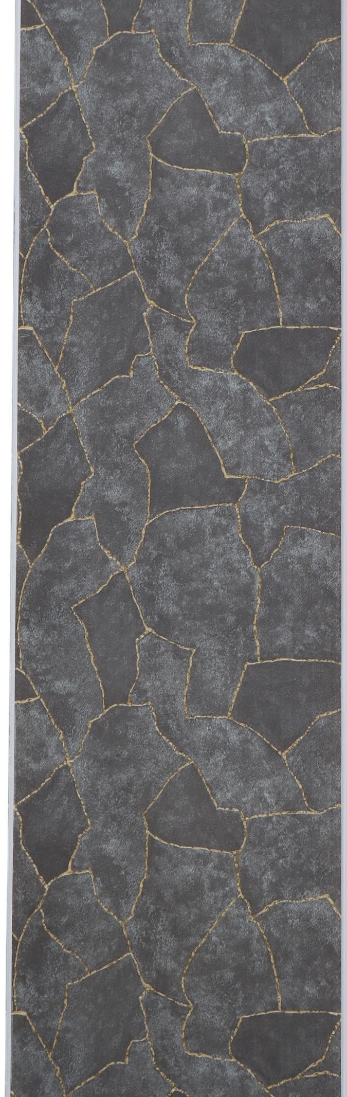 Стеновая панель ПВХ «Аврора золото», 2600×250 мм, цвет серый