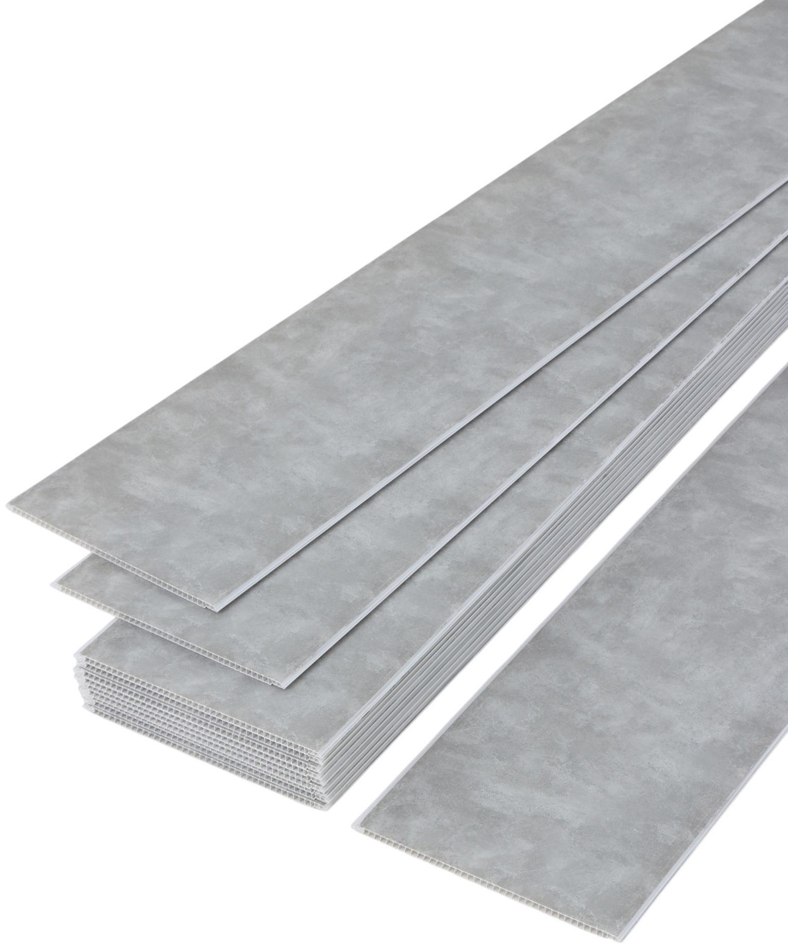 Стеновая панель ПВХ «Венециана 780», 2600×250 мм, цвет серый