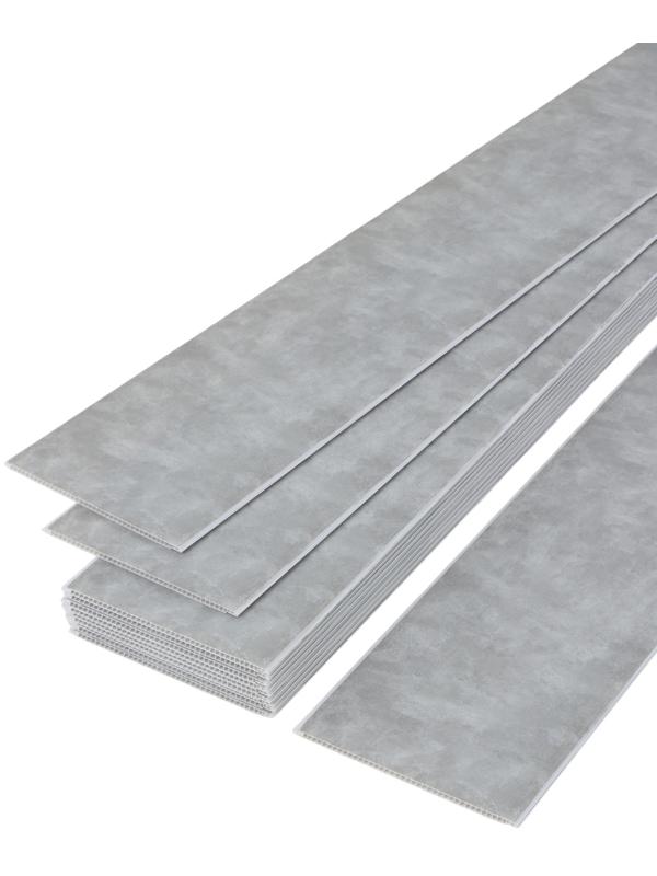 Стеновая панель ПВХ «Венециана 780», 2600×250 мм, цвет серый