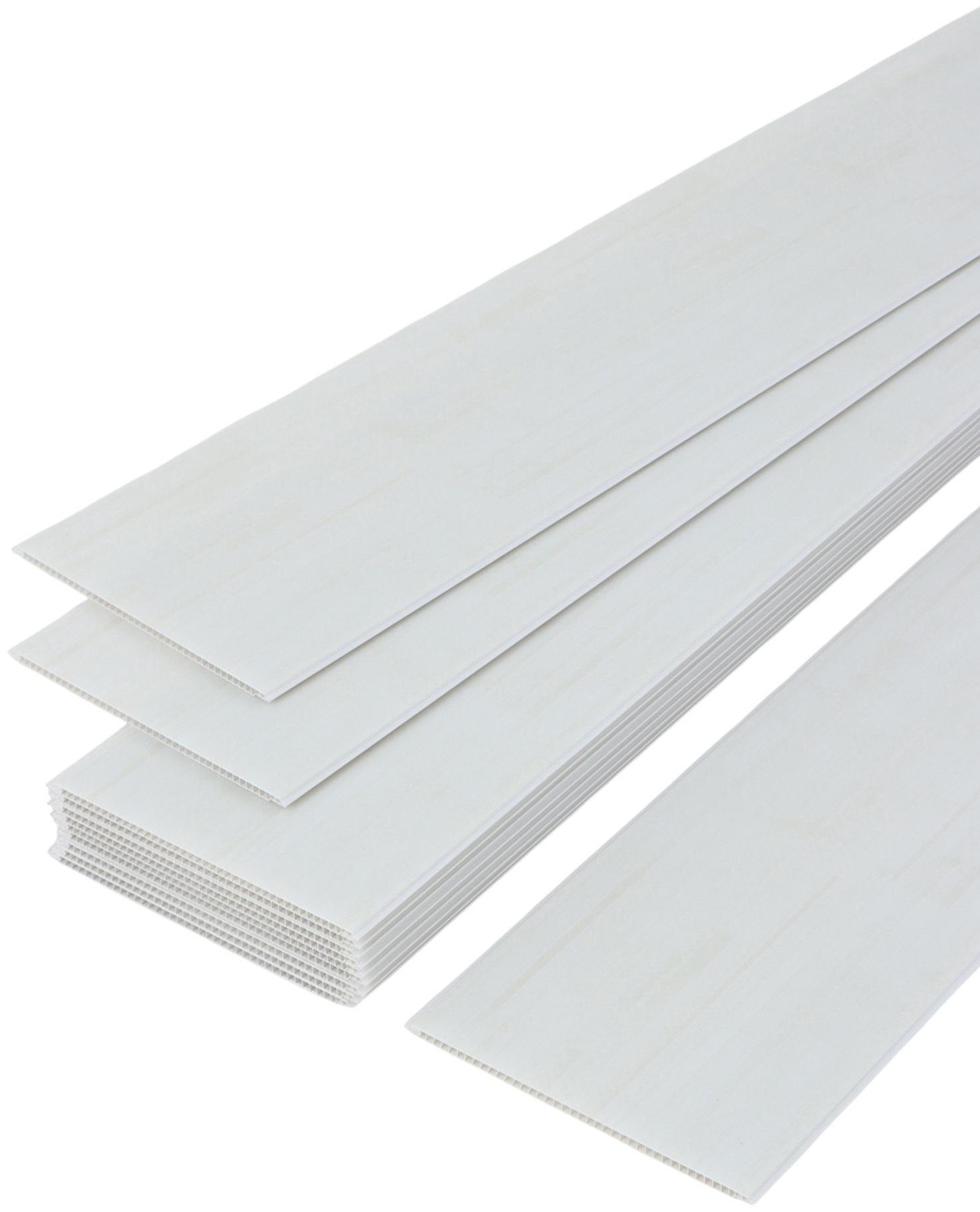 Стеновая панель ПВХ «Карели», 2600×250 мм, цвет серый